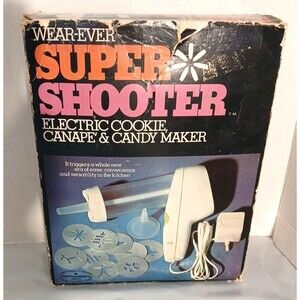 WearEver 70001 Super Shooter Electric Cookie Maker Complete